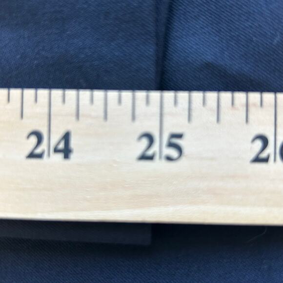 Tommy Hilfiger Navy Blue 2 Button Blazer 100% Wool - Picture 12 of 12